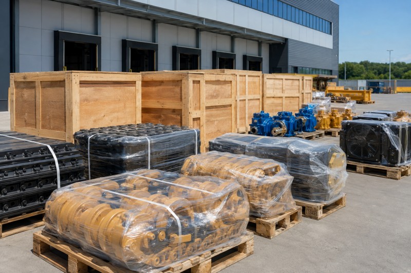 Fornecimento de peças sobressalentes para frota de mineração