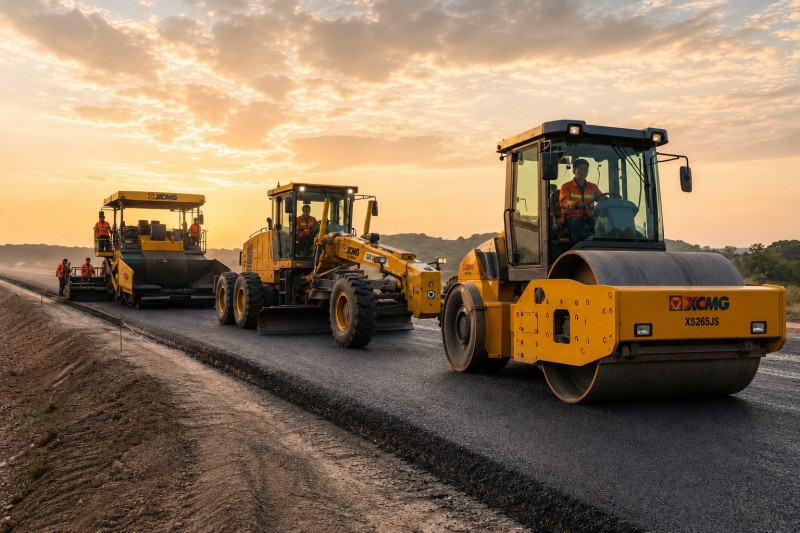 Suporte para peças de máquinas rodoviárias